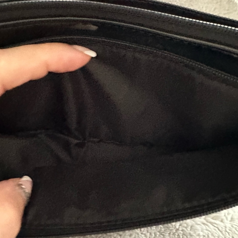 Coach Gray and Black Wristlet - Picture 5 of 7